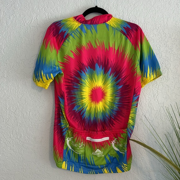 Tie-dye Bike Shirt. Never been worn! - Picture 3 of 4